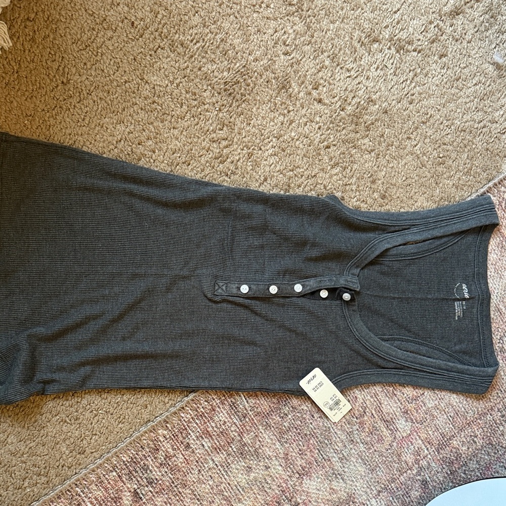 Aerie Dark Gray Tank Top